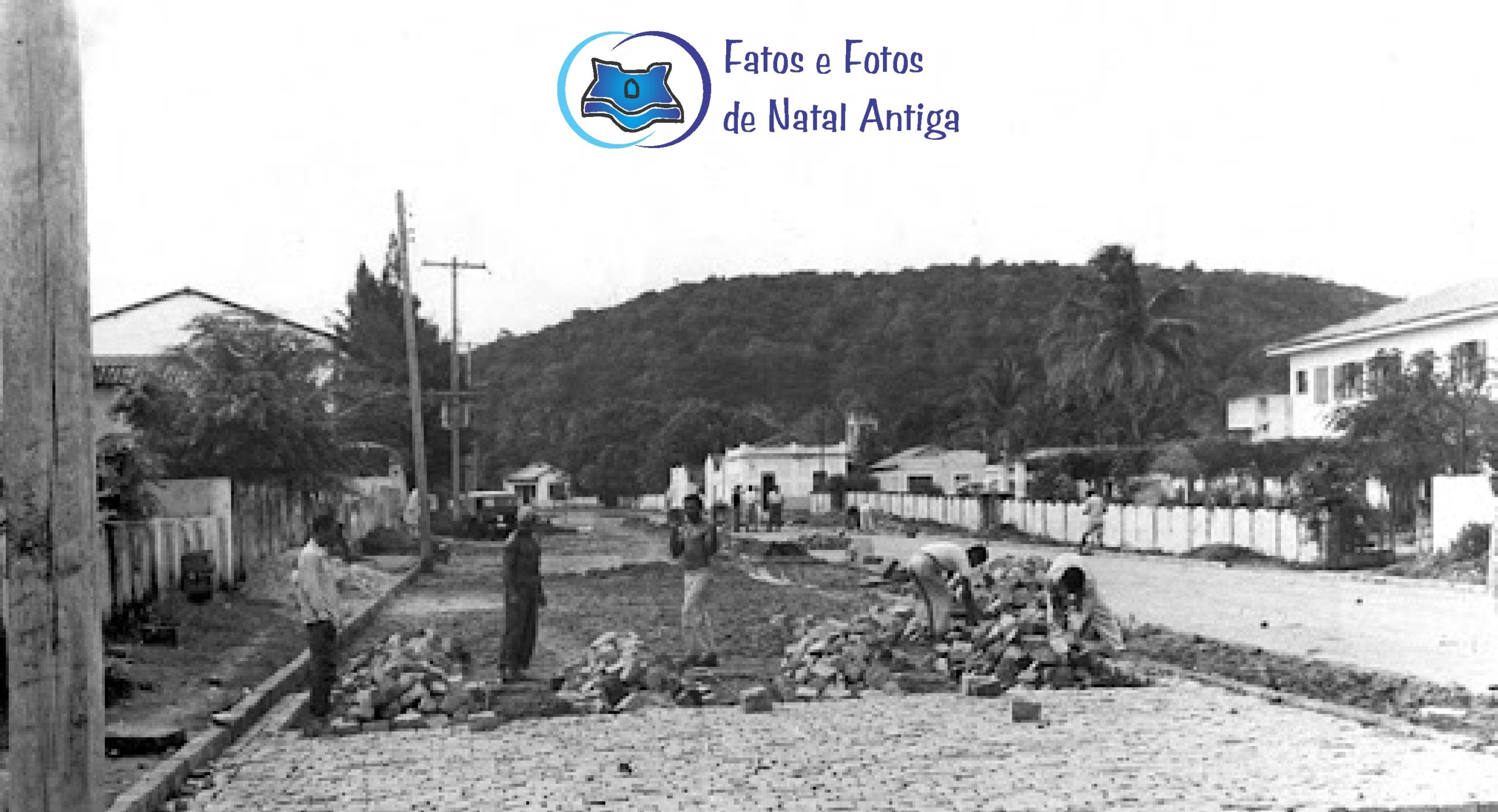 O proprietário dá a pedra e a Prefeitura a mão de obra